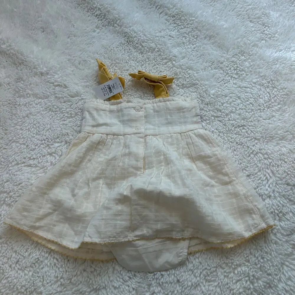 Baby Gap Multicolor Floral Dress Bloomers 3-6 Months Resort Summer Preppy Cute